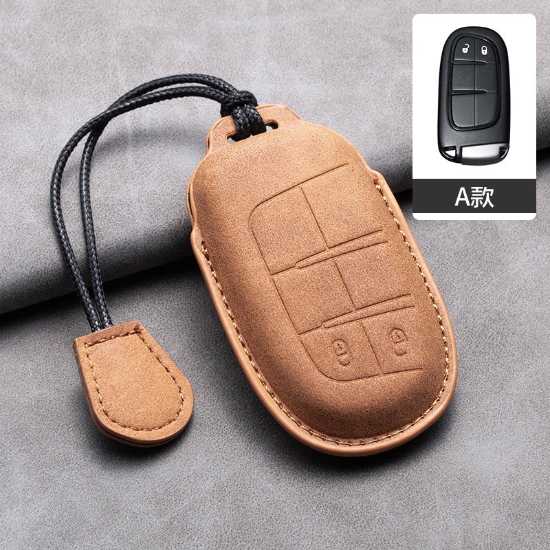 Suitable For Jeep Compass Key Cover Free Light Liberty Commander Phev Sheepba Key Protection - Image 1